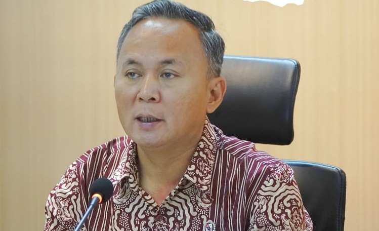 Wakil Menteri HAM Mugiyanto saat memimpin Rapat Persiapan Country Visit dari mekanisme Special Procedure Mandate Holder (SPMH) Dewan HAM PBB, Jumat (18/07/2025). (Foto : NOA.co.id/HO-KemenHAM RI).