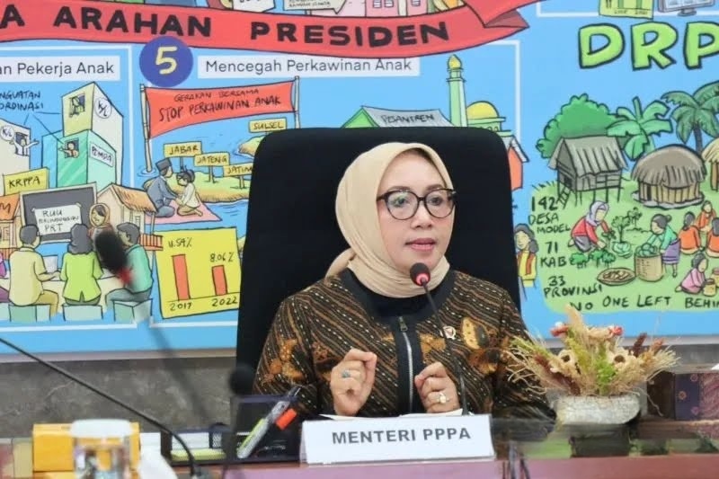 Menteri Pemberdayaan Perempuan dan Perlindungan Anak Arifah Fauzi. (Foto : NOA.co.id/HO-KemenPPPA).