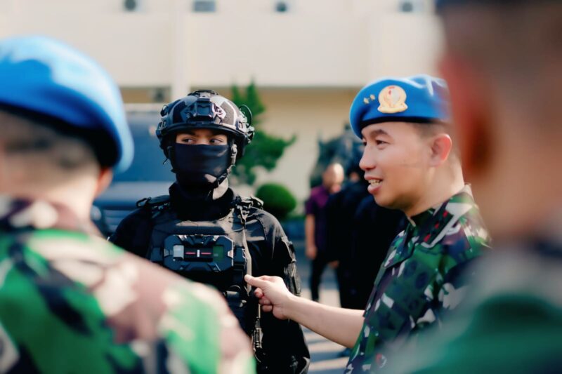 Apel gelar pasukan untuk mengecek kesiapan pengamanan oleh Paspampres dalam rangkaian Hari Ulang Tahun ke-80 Republik Indonesia, Jakarta, Rabu(6/8/2025).(NOA.co.id/HO-PenPaspampres).