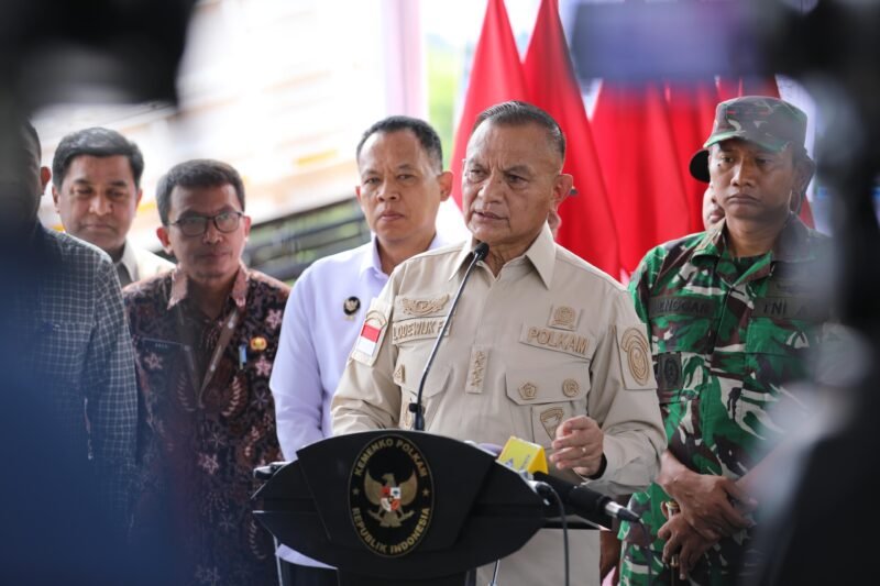 Groundbreaking SPPG Kemenko Polkam di Desa Cijayanti, Kecamatan Babakan Madang, Kabupaten Bogor, Kamis (7/8/2025). (Foto : NOA.co.d/HO-Kemenko Polkam RI).
