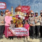 TK Kemala Bhayangkari Aceh Barat Meriahkan HUT RI ke-80 dengan Pawai Keliling Kota. Foto: Ist