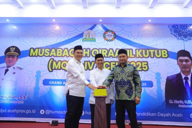 Gubernur Aceh Buka Musabaqah Qiraatil Kutub (MQK) Tingkat Kab/Kota. Foto: Ist