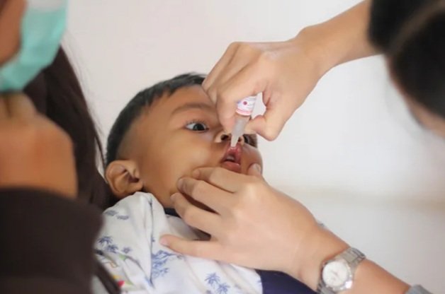 Pemberian Vaksin rotavirus. (Foto : Ilustrasi).