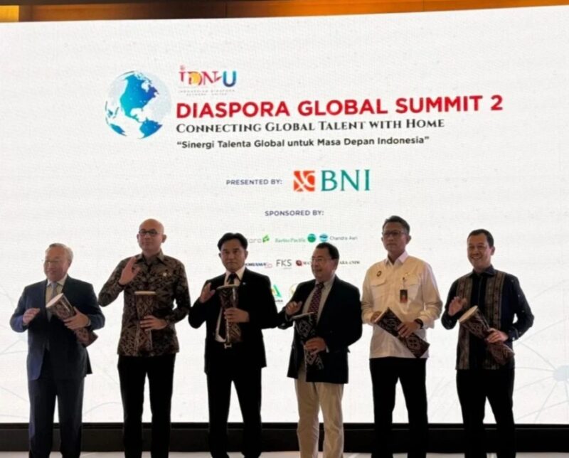 Connecting Global Talent with Home yang digelar Indonesian Diaspora Network United (IDN-U) di Jakarta, Selasa (12/8/2025). (Foto : NOA.co.id/HO-Kemenko Polkam RI).