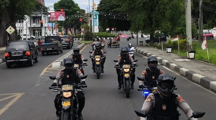 Polda Aceh Gelar Patroli Berskala Besar, Pastikan Situasi Aman dan Kondusif. Foto: Dok. Bidhumas Polda Aceh