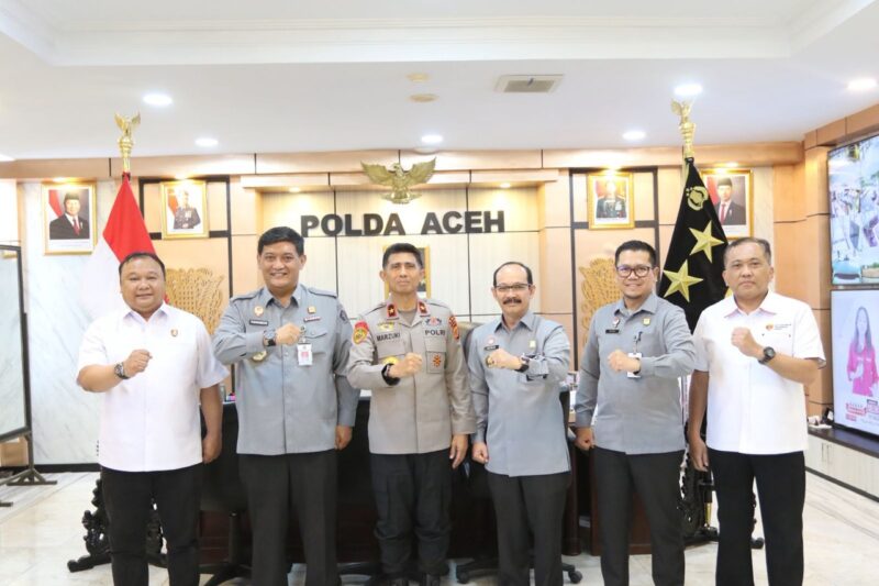 Kapolda Terima Audiensi Kakanwil Kemenkum Aceh, Bahas Sinergi Penegakan Hukum. Foto: Dok. Bidhumas Polda Aceh