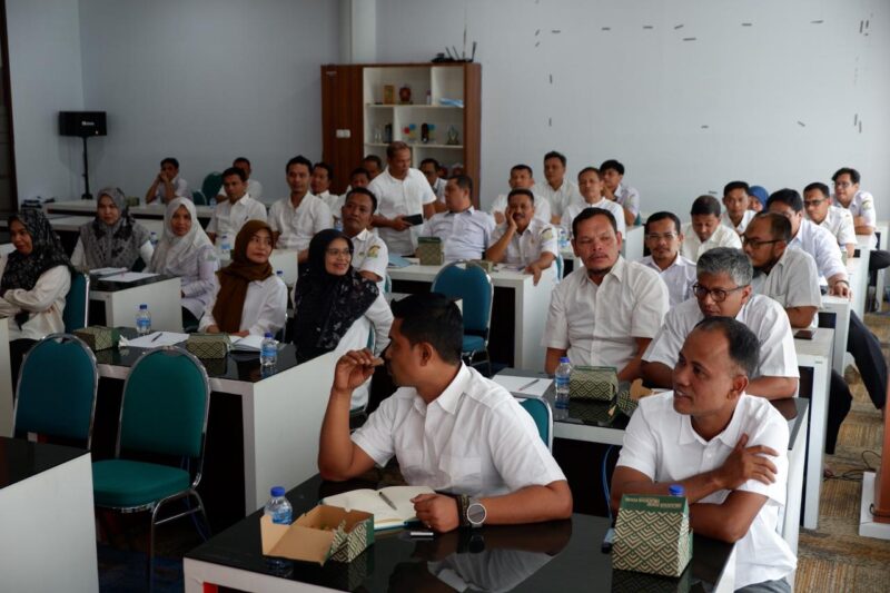 Biro PBJ Aceh Gelar Sosialisasi Penilaian Kinerja Penyedia untuk 250 Peserta dari 44 SKPA. Foto: Dok. Biro PBJ Setda Aceh