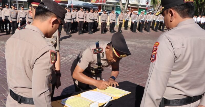 IPTU Faisal Riza Resmi Jadi Kapolsek Pante Ceureumen dan IPTU Bagus Edyanthoro Jadi Kapolsek Meureubo. Foto: Dok. Pribadi/NOA.co.id