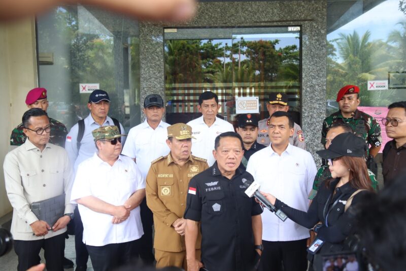 Tim Pengarah dan Tim Pelaksana Satgas PKH melakukan kunjungan kerja lapangan ke wilayah Provinsi Kepulauan Bangka Belitung, Rabu (1/10/2025). (Foto : NOA.co.id/HO-Puspenkum Kejagung RI).