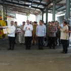 Penyerahan smelter rampasan kasus korupsi dari Kejaksaan Agung kepada Wamenkeu ke PT Timah, Bangka Belitung, Senin (6/10/2025). (Foto : NOA.co.id/HO-Puspenkum Kejagung RI).