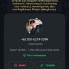 Waspada! Modus Penipuan Catut Nama Ketua PWI Aceh, Begini Kronologinya. Foto: Dok. Hasil Tangkapan Layar