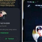 Nama dan foto Nasir Nurdin yang dicatut penipu untuk mengicar korban. Foto. Dok. Tangkapan Layar/PWI Aceh