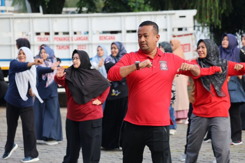 Dinsos Aceh Laksanakan Program Jumat Sehat dan Gotong Royong. Foto: Dok. Dinsos Aceh