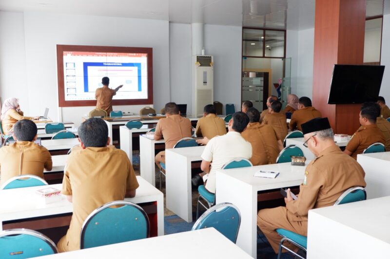 Biro PBJ Setda Aceh Gelar Pencatatan Non-Tender di SPSE, Libatkan 245 Peserta dari Seluruh SKPA. Foto: Dok. Biro PBJ Setda Aceh