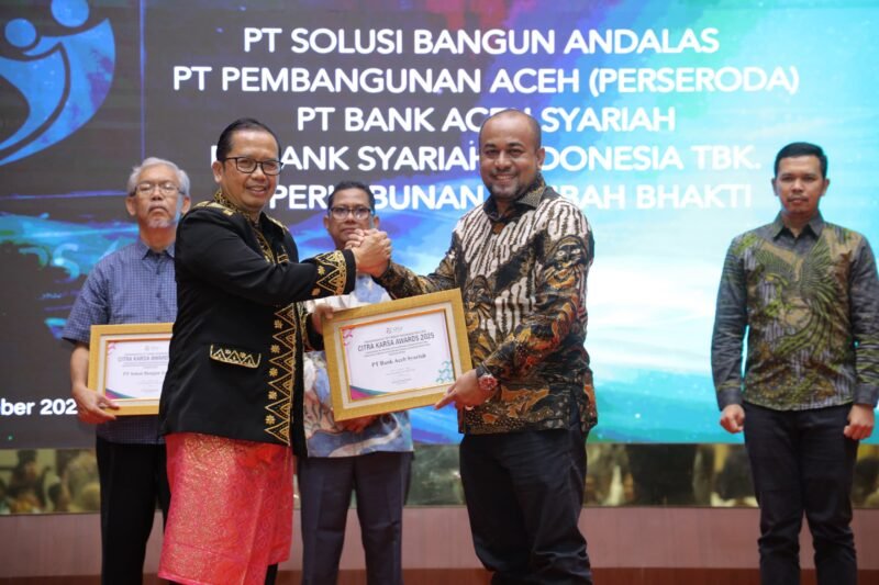 Bank Aceh Raih Penghargaan Bergengsi Citra Karsa Awards 2025 dari SPS. Foto: Dok. Bank Aceh Syariah