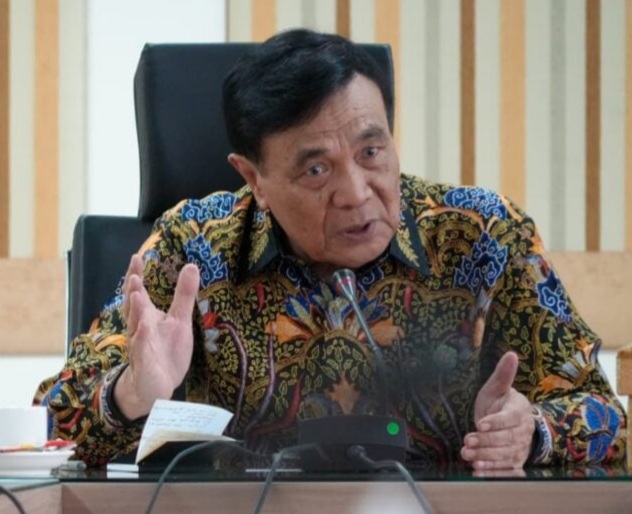 Menko Polkam Jenderal TNI (Purn) Djamari Chaniago saat kunjungan kerja ke Kedutaan Besar Republik Indonesia (KBRI) Kuala Lumpur, Sabtu (25/10/2025). (Foto : NOA.co.id/HO-Kemenko Polkam RI).