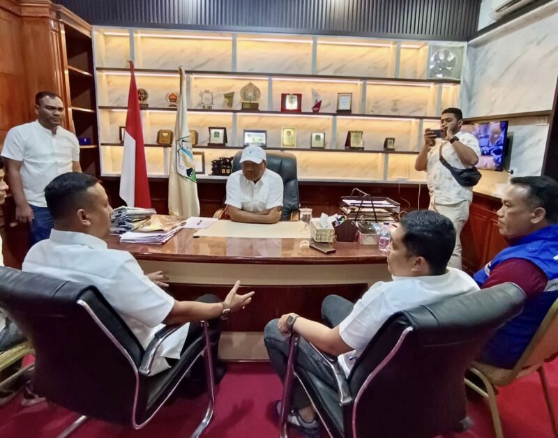 Pemerintah Aceh melalui Dinas Sosial Aceh menggelar Rapat Koordinasi Penanganan Masalah Sosial bersama Pemerintah Kabupaten Bireuen, Rabu (12/11/2025). Foto: Dok. Istimewa