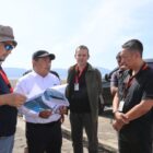 Tim SKK Migas dan Mubadala Energy meninjau fasilitas BPKS di Dermaga CT3 Sabang untuk rencana pemanfaatan shorebase guna mendukung pengeboran migas di Blok Andaman, Senin (17/11/2026). Foto: Dok. Istimewa