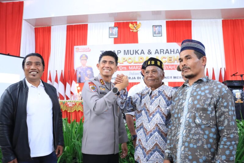 Kapolda Aceh Irjen Pol. Marzuki Ali Basyah saat melakukan kunjungan kerja ke Polres Bener Meriah, Senin (17/11/2025). Foto: Dok. Istimewa