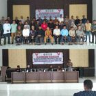 Para unsur Muspika, KPA, tokoh masyarakat, dan perwakilan gampong menghadiri kegiatan Silaturahmi Kebangsaan di Kecamatan Tangse, Pidie, Senin (17/11/2025). Foto: Dok. Istimewa