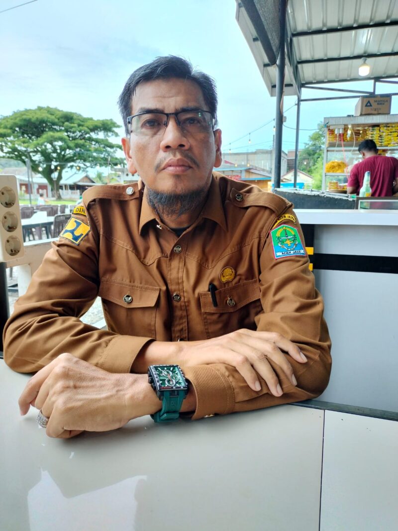  Kepala Dinas Pupr Aceh Jaya, Heri Etika ST, M.Si. Foto: Dok. Sanusi/NOA.co.id
