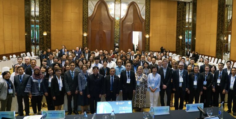 Pemimpin kehutanan Asia-Pasifik berkumpul di Chiang Mai untuk memajukan agenda ‘Hutan Sehat Menopang Masa Depan, Bangkok, Selasa (4/11/2025). (Foto : NOA.co.id/HO-UN Indonesia-FAO).