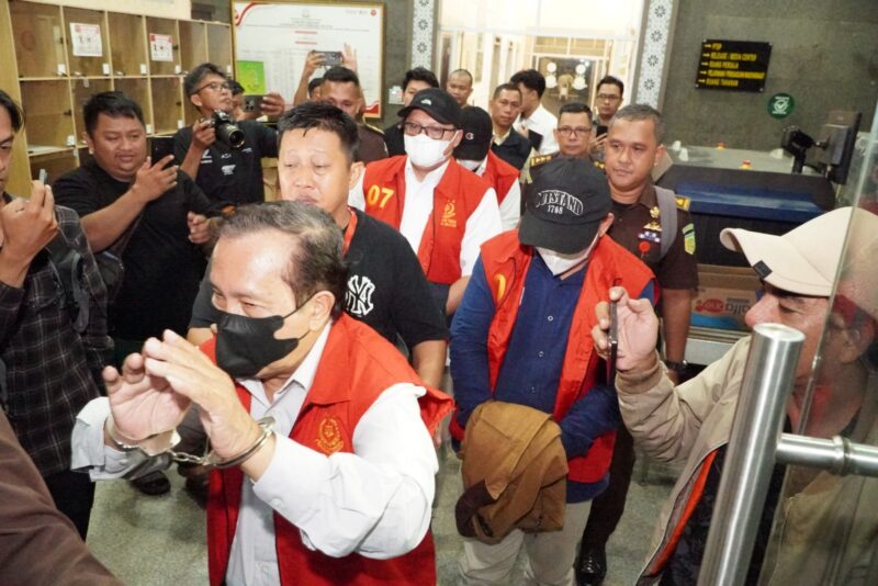 Kejati Sumsel Tetapkan 6 Tersangka Kasus Kredit Macet, Palembang, Senin (10/11/2025). (Foto : NOA.co.id/HO-Kejati Sumsel).