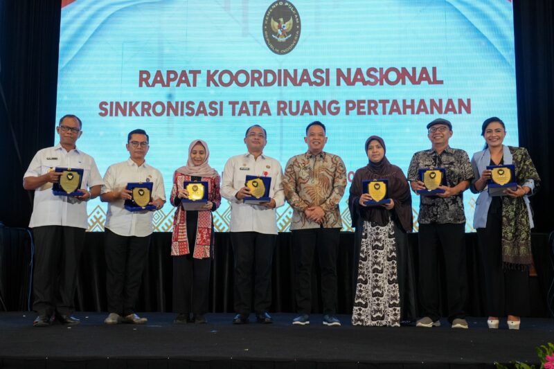 Rapat Koordinasi Nasional (Rakornas) Sinkronisasi Tata Ruang Pertahanan di Surabaya, Rabu (12/11/2025). (Foto : NOA.co.id/HO-Kemenko Polkam).