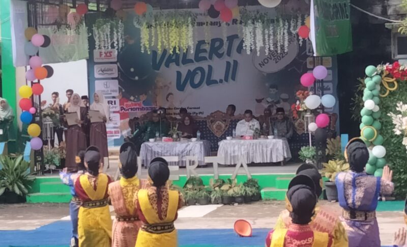 Prosesi pembukaan kegiatan Valerta SMP Negeri 1 Blangpidie. Foto. Dok. Teukunizar/NOA.co.id