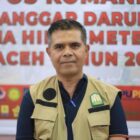 Juru Bicara Pos Komando Tanggap Darurat Bencana Hidrometeorologi Aceh 2025, Murthalamuddin, S.Pd, MSP. Foto: Dok. Biro Adpim Setda Aceh 