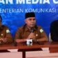 Juru Bicara Posko Komando Tanggap Darurat Bencana Hidrometeorologi Aceh, Murthalamuddin meminta seluruh bantuan bagi korban banjir dan longsor dilaporkan secara terpusat ke Posko Tanggap Darurat yang berlokasi di Kantor Gubernur Aceh, Kamis (4/12/2025). Foto: Dok. Istimewa