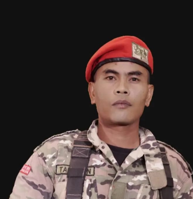 Ketua KPA Sagoe Panga, Kecamatan Panga, Kabupaten Aceh Jaya, Tarmudin, Senin (22/12/2025). Foto: Dok. Sanusi/NOA.co.id