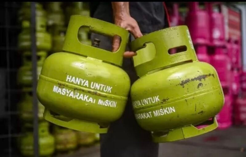 Gas Elpiji 3 Kg Langka. Foto: Dok. Ist