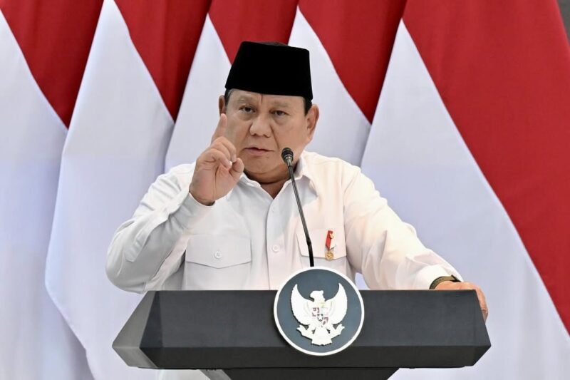 Presiden Republik Indonesia, Prabowo Subianto. (Foto : Ist).