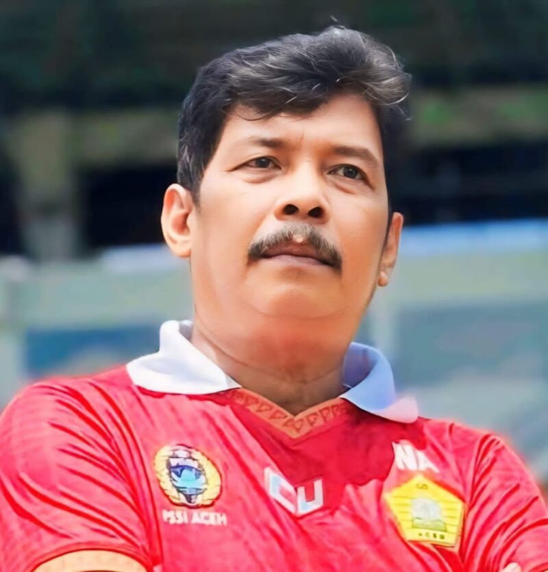 Ketua Asprov PSSI Aceh Nazir Adam,SE