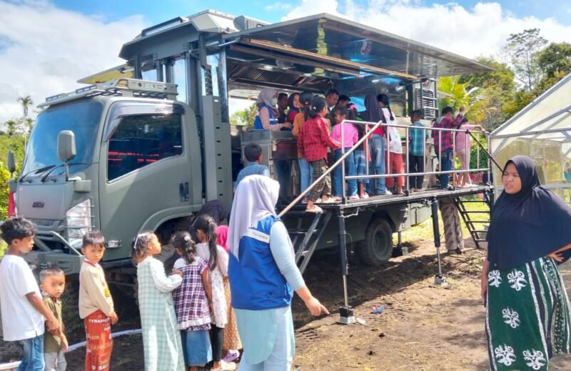 TNI Dirikan Dapur Umum di Kecamatan Timang Gajah, Kabupaten Bener, Aceh, Senin (29/12/2025). (Foto : NOA.co.id/HO-Puspen TNI).