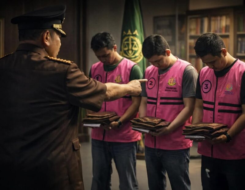 Tiga Oknum Jaksa. (Foto : Ilustrasi).