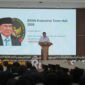 Menko Polkam Djamari saat membuka kegiatan BSSN Executive Town Hall 2026 di Depok, Jawa Barat, Senin (19/1/2026).(NOA.co.id/HO-Kemenko Polkam RI).