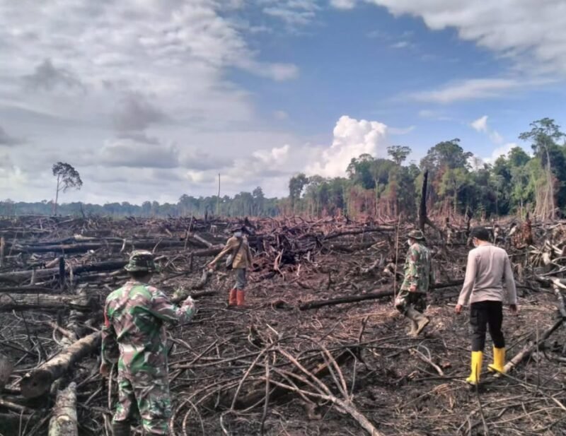 Tim Gabungan Pastikan Wilayah Kondusif dan Bebas Titik Api, Sabtu (31/1/2026). (Foto : NOA.co.id/HO-Pen Korem 012/Teuku Umar).