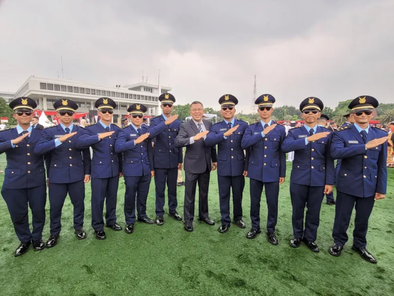 Sembilan penerbang alumni PPI Curug resmi menjadi bagian dari penerbang TNI Angkatan Udara. (Foto: NOA.co.id/HO-Dispenau).