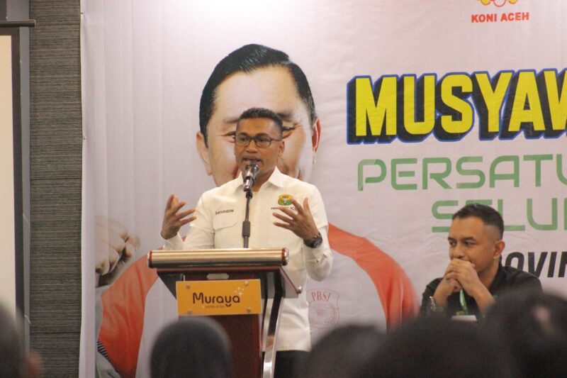 Bupati Aceh Barat Daya, Dr. Safarudin kembali pimpin PBSI Aceh. Foto. Dok. Teukunizar/NOA.co.id