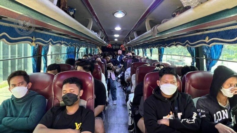 Kepulangan WNI Eks Online Scam Ke Tanah Air dari Kamboja. (Foto : NO.co.id HO-Dok.KBRI Phnom Penh).