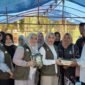 Ketua Dharma Wanita Persatuan (DWP) Aceh, Ny. Malahayati M. Nasir, bersama jajaran pengurus DWP Aceh menyalurkan bantuan pemulihan pascabencana banjir kepada masyarakat, di Desa Bunin, Kecamatan Serba Jadi, Kabupaten Aceh Timur, Sabtu (31/1/2026). Foto: Dok. Biro Adpim Setda Aceh