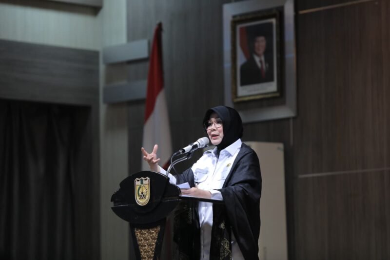 Wali Kota Banda Aceh Illiza Sa’aduddin Djamal membuka Forum Konsultasi Publik RKPD 2027 di Balai Kota Banda Aceh, Rabu (11/2/2026). Foto: Dok. Prokopim Kota Banda Aceh