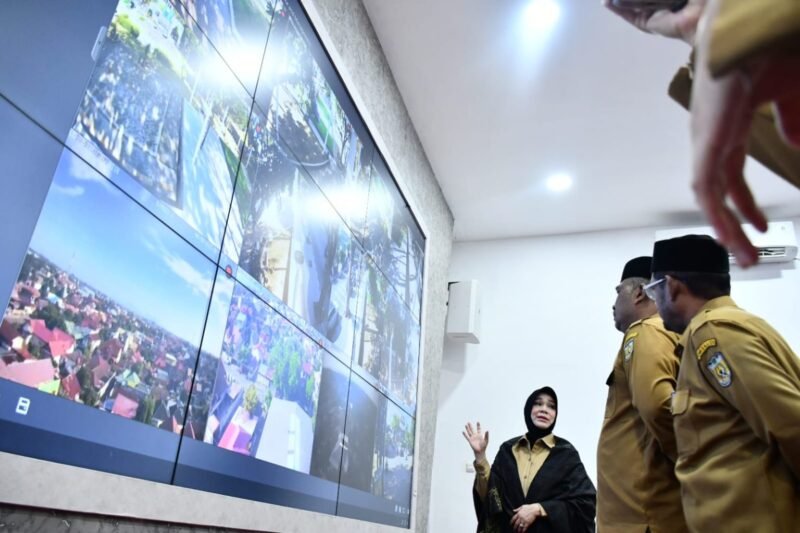 Wali Kota Banda Aceh Illiza Sa’aduddin Djamal memaparkan transformasi digital pemerintahan dalam program Zona Inspirasi di Studio KompasTV, Jakarta Pusat, Kamis (12/2/2026). Foto: Dok. Prokopim Kota Banda Aceh