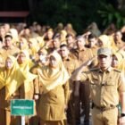 Inspektorat Kota Banda Aceh mengikuti arahan Wali Kota Illiza Sa’aduddin Djamal terkait penguatan pengawasan internal dan peningkatan disiplin pelayanan publik selama Ramadan, Jumat (20/2/2026). Foto: Dok. Prokopim Kota Banda Aceh