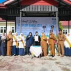 Wali Kota Illiza Sa’aduddin Djamal menghadiri kegiatan komitmen pembudayaan keamanan pangan di SMP Negeri 10 Banda Aceh, Senin (23/2/2026). Foto: Dok. Prokopim Kota Banda Aceh