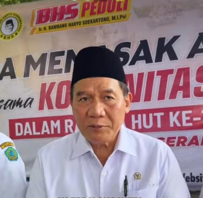 Anggota DPR RI dari fraksi Partai Gerindra Bambang Haryo Soekartono (BHS).