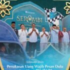 Kepala Perwakilan Bank Indonesia Provinsi Aceh bersama jajaran perbankan melepas kick off program SERAMBI 2026 di Banda Aceh, Jumat (20/2/2026). Foto: Dok. Istimewa