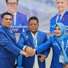 Aulia Afridzal bersama jajaran pengurus usai ditetapkan sebagai Sekretaris DPD PAN Kota Banda Aceh periode 2026–2031 dalam Musda VI PAN se-Aceh, Minggu (15/2/2026). Foto: Dok. Istimewa